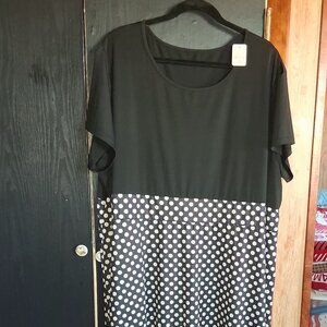 WOMEN'S LONG PLUS SIZE DRESS - 4X